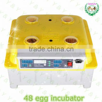 Automatic computer control incubator 48 egg Incubator JN8-48 poultry incubator machine