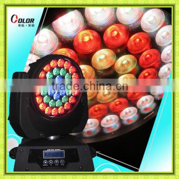 36*8W RGBW color led stage wash