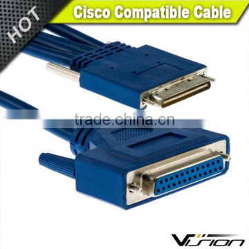 10FT CAB-HD4-232FC for Cisco High Density RS-232 Splitter Cable