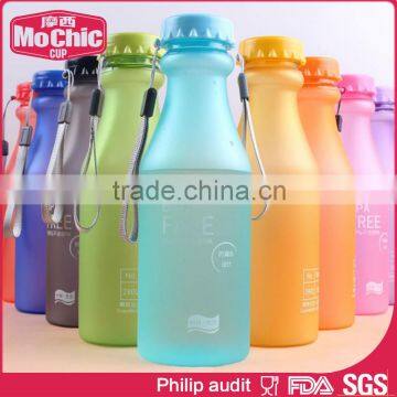 Mochic BPA free Colored Stylish Plastic Water Bottle