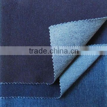 74%cotton 20%polyester 6%spandex indigo slub knit denim fabric