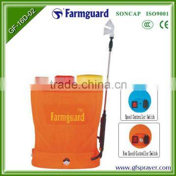 16L agriculture farm battery operated water fertilizer sprayer electric sprayer