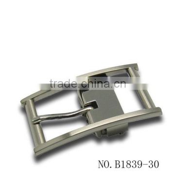 retangle window pin clip buckle for 30mm men leather belt