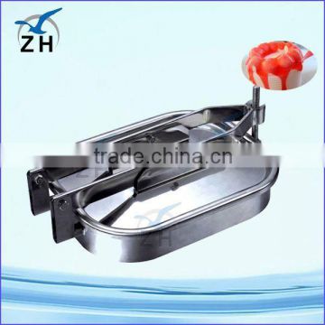 Food grade stainless steel manhole cover with frame