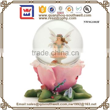 China Factory ODM & OEM High Quality Polyresin Custom Resin Fairy Water Globe