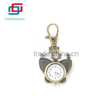 Ladies Butterfly Copper Small Pendant Watch