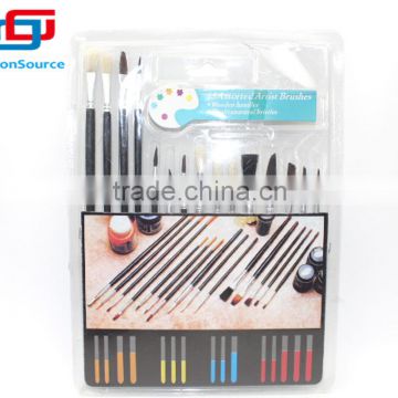 Pen set 15pcs professional acrylic white brush