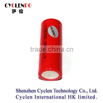 Hot selling products 18500 3.2v 850mah lifepo4 battery with long cycle life and rechargeable