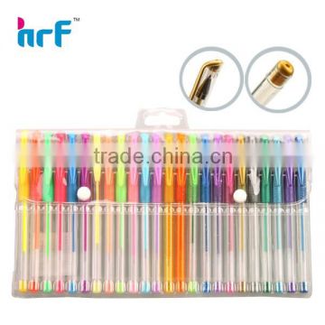 Hot sale colorful gel pen set,glitter/neon/metalic gel pen