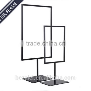 Popular mirror removable table advertising stand