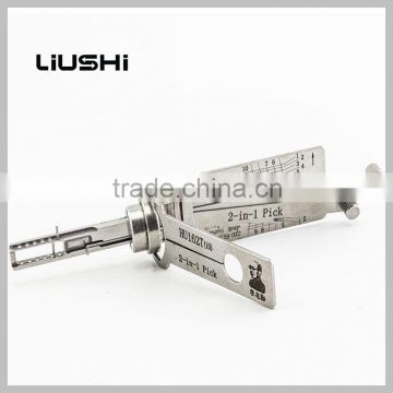 LISHI lock pick and decoder HU162T(10) 2 in 1 pick tool lishi tools auto locksmith pick tool