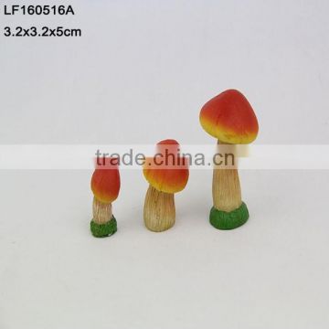 outdoor resin oyster mushroom statues for decor