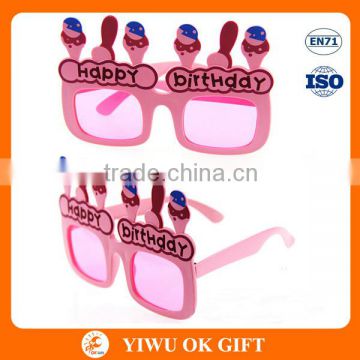 High Quality Party Sunglasses Birthday Plastic Sunglasses