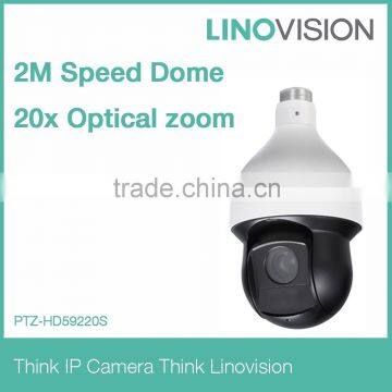 2MP 20x optical zoom POE IR economic IP speed dome camera