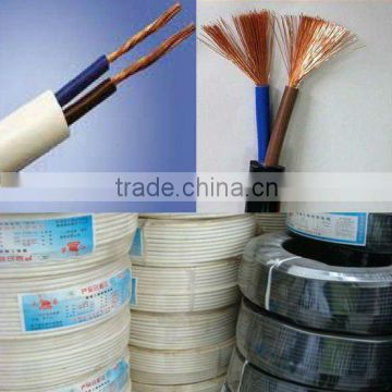 China CCC RVV 2 core pvc power cable flex 300/500V