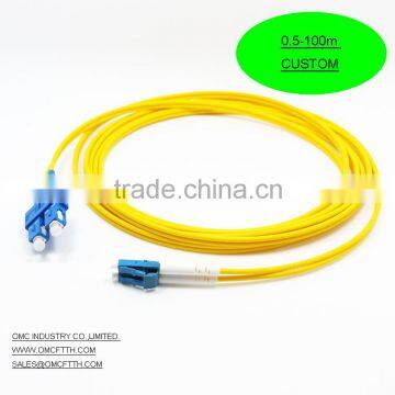 LC UPC-SC UPC DX SM hybrid fiber optic patch cord