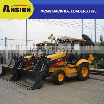 XCMG XT870 mini backhoe excavator price for heavy duty work