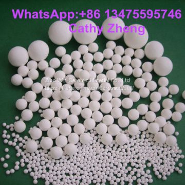3~100mm alumina ball size as catalyst carrier with low price