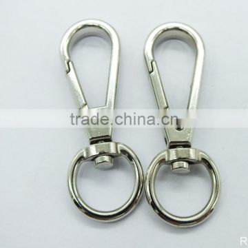 factory wholesale 1000pcs Hot Sale High Quality Zinc Alloy Carabiner Swivel Clasps For Key Ring buckle 52CM
