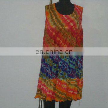 Rayon Tie Dye Dress