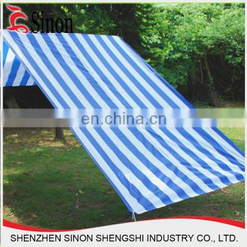 wholesale large bule and white canvas canopy beach tent