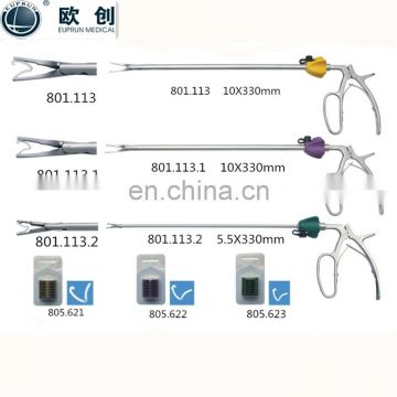 CE ISO Approved Reusable Laparoscopic and open-surgery clip applier