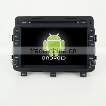 Quad core!car dvd with mirror link/DVR/TPMS/OBD2 for 8 inch touch screen quad core 4.4 Android system KIA K5 2014