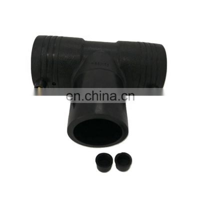 Hdpe Electro Fusion Equal Tee 50mm HDPE Electrofusion Pipe Fittings