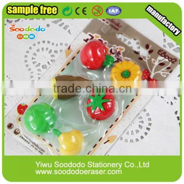 Vegetable shaped toy stationery gift