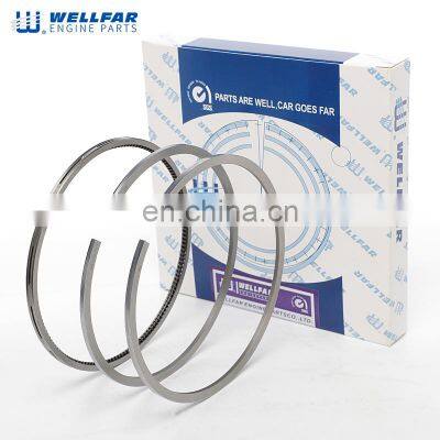 8976034231 Wellfar Heavy Duty Engine  4HK1 Piston Rings For isuzu ELF 400/500 4HK1