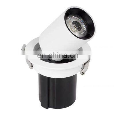 5W 9W 15W 25W 35W Recessed Celling Lamp Indoor Home COB Downlight Commercial Hotel Rotational Standard Spotlight LED Spot Light