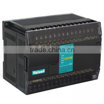Haiwell N40S0T 40 pionts motion control PLC controller with 100% built-in PLC simulator