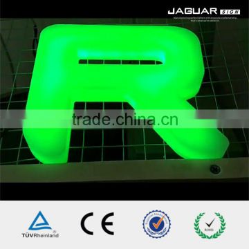 China supplier waterproof outdoor used acrylic led light up letter signs