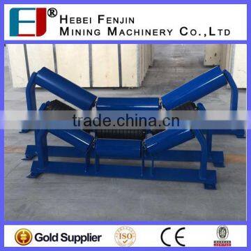 China Carbon Steel Pipe Conveyor Idler Trough Roller For Conveyor