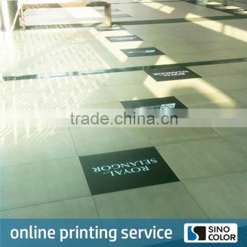 Custom size PVC Film vinyl floor stickers