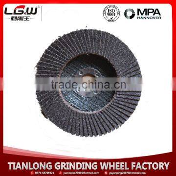 XG182 high quality 115x22.2mm brown flap disc