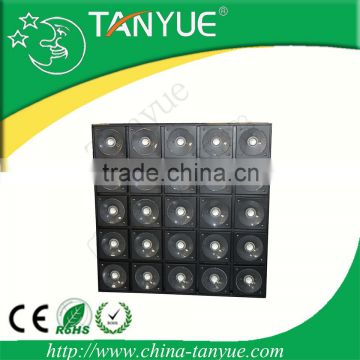 China supplier 25*30W multicolor LED staining matrix lighting