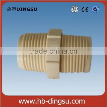 Cheap hot sell Plastic PVC BS standard thread male coupling