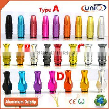 factory wholesale colorful ecig drip tip with 4 stypes