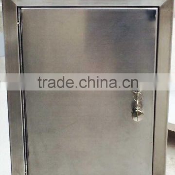Better than plastic box with lock and key Stainless steel key box cabinet