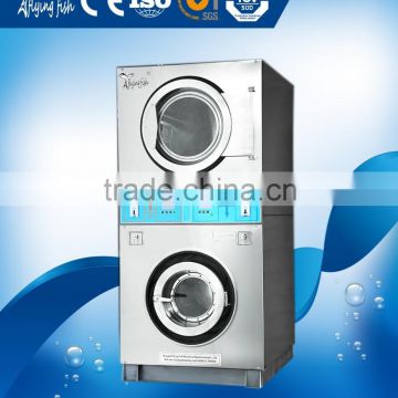 Stack dry cleaning machine
