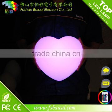 Rechargeable Led decoration Light / Heart Shaped Led Lights