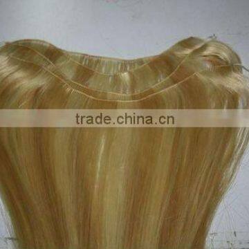 Non-treated Chinese virgin hair hand tied weft