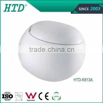 HTD-K813A round hanging white color wall installted toilet support