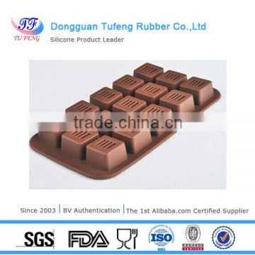 Donguan toblerone eco-friendly silicone chocolate chip molds