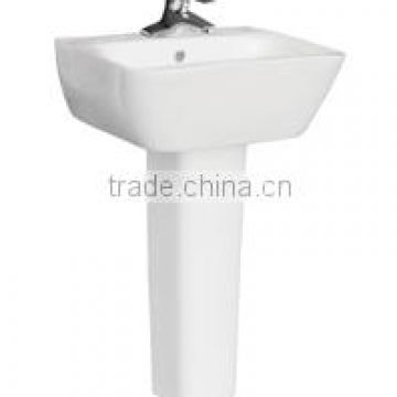GC-6001 European bathroom sinks hand wash basin with pedestal
