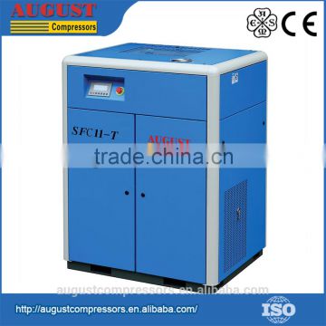Low Speed Air End Operation 15Hp Vsd Screw Compressor
