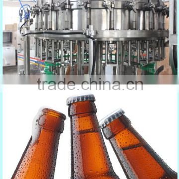 glass factory soft drinks/beer filling line/beer making plant /complete soft drink machinery