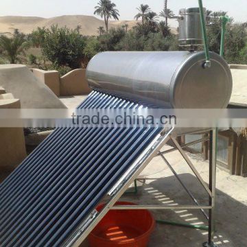 hot sell most effective compact stainless steel solar water heater