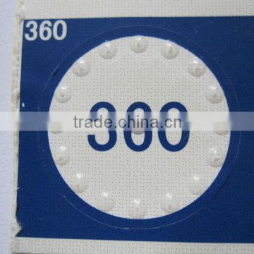 Braille Medicine stickers